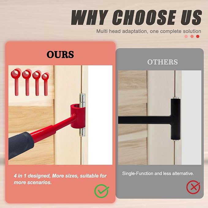 AlignPro™ 4-in-1 Hinge Adjustment Tool