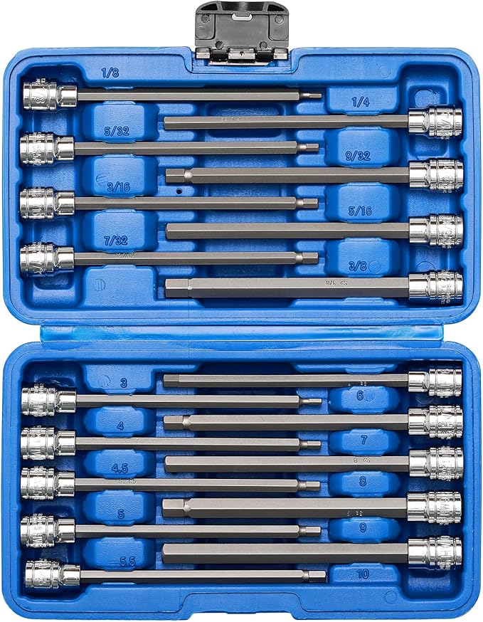 DepthDrive™ XL Hex Bit Socket Set