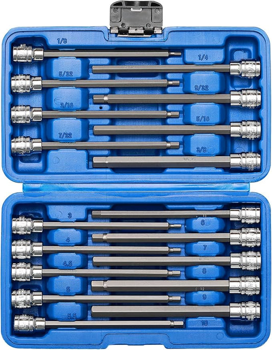 DepthDrive™ XL Hex Bit Socket Set